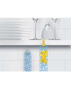 Fresh Air Friend ULISSE geel met licht blauwe ladder Vanilla