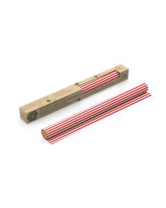 Bijenwas Rol Gestreept Rood/Wit