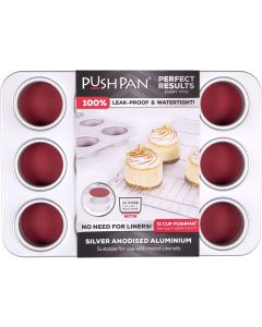 PushPan Muffin Vorm voor 12 Stuks