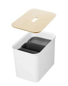 SmartStore Collect Afvalscheider Set van Opbergbox, Verdelers en Deksel