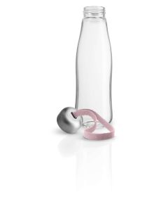 Drinkfles 500 ml Glas Rose Quartz