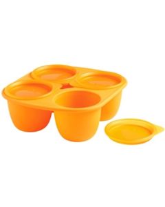 Baby Bewaarbox Siliconen voor 4 porties, 280 ml