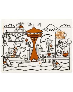 Kinderen Placemat Mark Matz Seattle