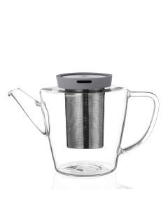 Infusion Glazen Theepot met Filter 1 liter