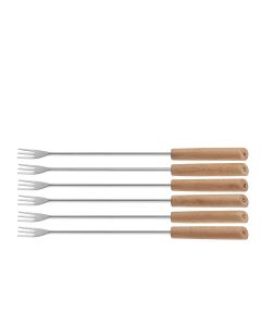Bergamo Kaasfonduevorkjes Set van 6 Stuks