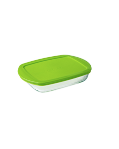 Cook & Store Schaal Rechthoek met Deksel 1,6 liter