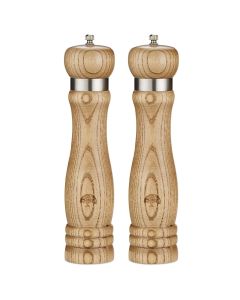 Hoxton Vintage Zout- en Peper Stel Set van 2 Stuks Ash Wood