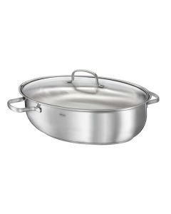 Elegance Braadpan met Glazen Deksel 8 liter