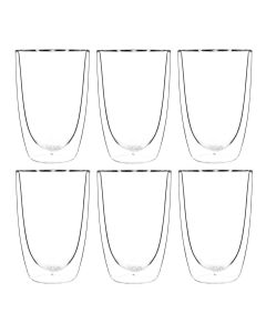 Lauren Glas Dubbelwandig 390 ml Set van 6 Stuks