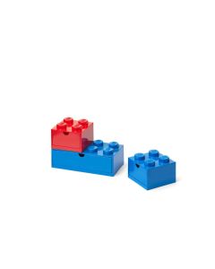 Opbergbox Bureaulade Brick Color Set van 3 Stuks