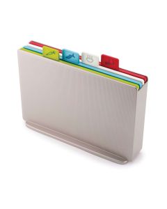 Index Regular Snijplank Set van 4 Stuks Silver