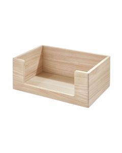 The Home Edit Hout Opberg Box Groot Open