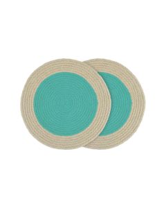 Placemat Mint Katoen Set van 2 Stuks