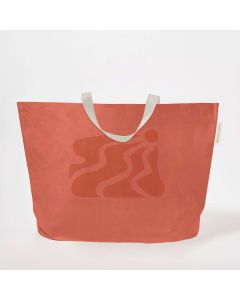 Beach Bags & Pouches Strandtas met Buidel Terracotta