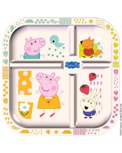 Easy Eater Bord met Dobbelsteen Peppa Pig