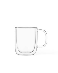 Classic Glas Dubbelwandig 400 ml Set van 2 Stuks