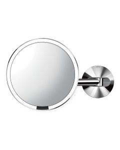 Spiegel met Sensor 20 cm 5x Vergroting Wandbevestiging Netstroom