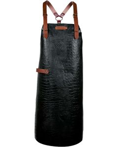 New York Caiman Schort met Schouderbanden XL Leer
