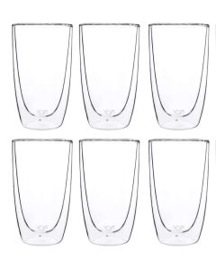 Lauren Glas Dubbelwandig 490 ml Set van 6 Stuks