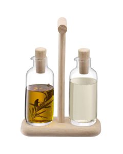 Dine Serveerplank met 2 Karaffen 250 ml