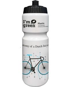 Bio Bidon Drinkfles 750 ml Anatomy of a Dutch Bicycle