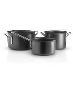 Black Line Pannenset Set van 3 Stuks