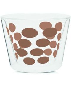 Dot Dot Dubbelwandig Glas Koffie 200 ml