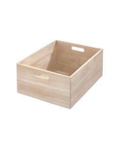 The Home Edit Hout Opberg Box Groot