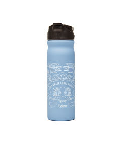 Dutchies Drinkfles met Rietje 500 ml Ocean