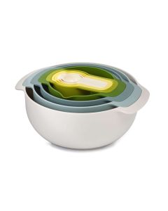 Nest Schalen en Maatlepels Set van 9 Stuks