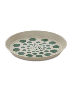 Connect Bord ø 20,5 cm Monstera Dots Set van 4 Stuks
