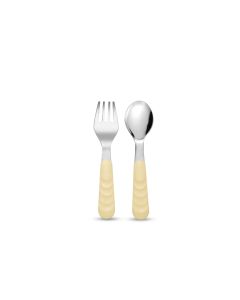 Toddler Vork & Lepel Set Sun