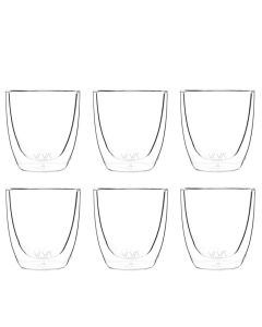 Lauren Glas Dubbelwandig 110 ml Set van 6 Stuks