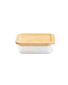 Vershouddoos Rond 1000 ml met Bamboe Deksel