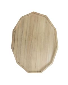 Hout Polygon Blis Dienblad L