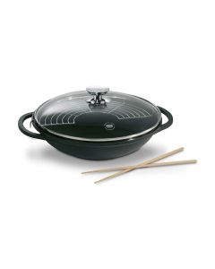 Vario Click Wok met Glazen Deksel Ø 32 cm