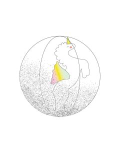 Kids Inflatable Games 3D Strandbal Unicorn