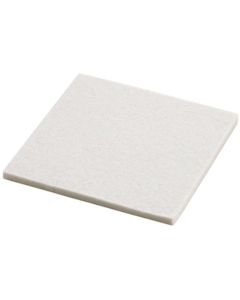Onderzetter Vilt Vierkant 10x10 cm. Off white