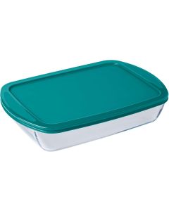 Cook & Store Schaal Rechthoek met Deksel 4,5 liter