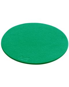 Onderzetter Vilt Rond 20 cm. Pepper green