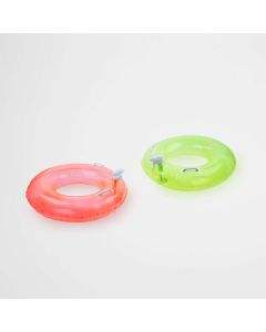 Kids Pool Floats Zwemband met Waterpistool Citrus-Neon Coral Set van 2 Stuks
