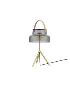 Tafellamp Mor Zwart/Transparant