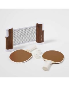 Outdoor Games Tafeltennis Set Wood Grain