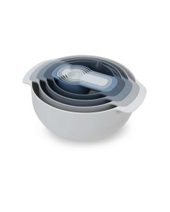 Nest Schalen en Maatlepels Set van 9 Stuks Editions Sky
