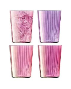 Gems Tumbler Glas 560 ml Set van 4 Stuks Assorti