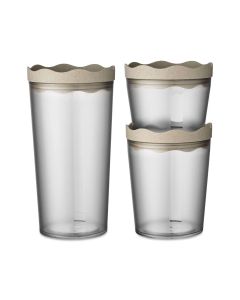 Prince Voorraadbus Oslo 1 liter, 750 ml en 300 ml Set van 3 Stuks