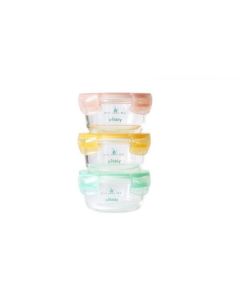 Vershouddoos Rond 240 ml Set van 3 Stuks Assorti