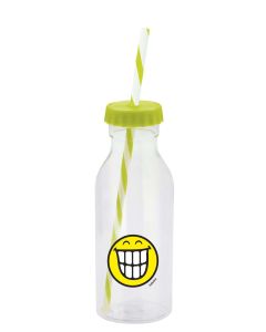 Smiley Soda Bottle 550 ml Emoticon Teeth