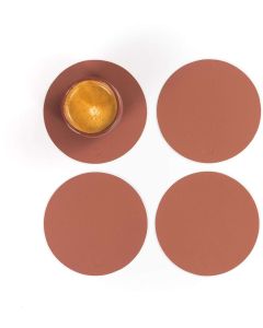 Ruca Onderzetters Rond Set van 4 Stuks