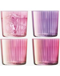 Gems Tumbler Glas 310 ml Set van 4 Stuks Assorti